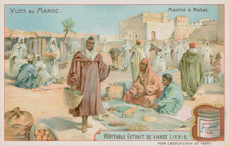 Een Markt in Rabat door European School
