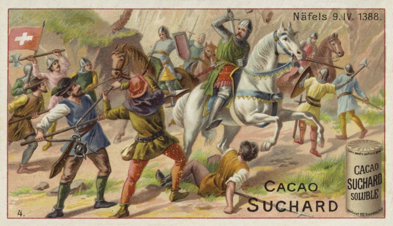 Slag bij Naefels, Zwitserland, 9 april 1388 door European School