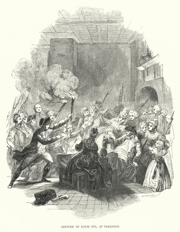 Gevangenneming van Lodewijk XVI in Varennes door European School