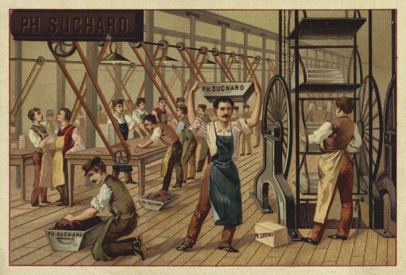 Chocoladeproductie door European School