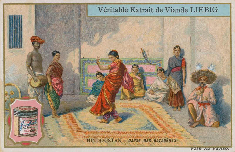 Dans van de danseressen in Hindustan door European School