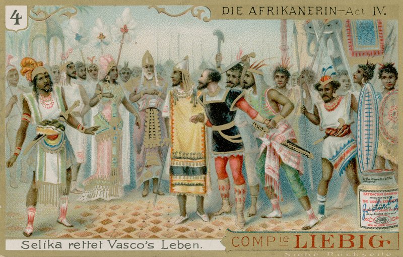 Die Afrikanerin: Acte 4 (I) door European School