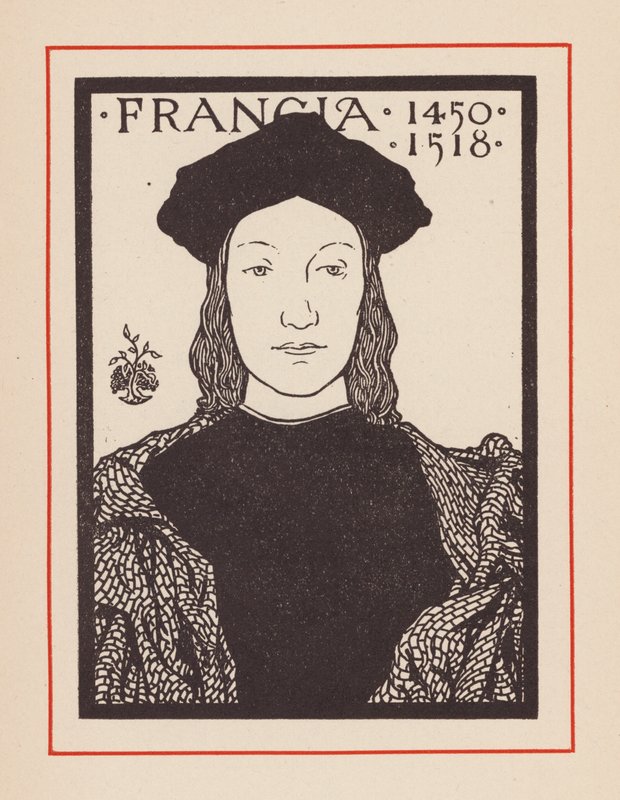 Francesco Francia, Italiaans kunstenaar (litho) door European School