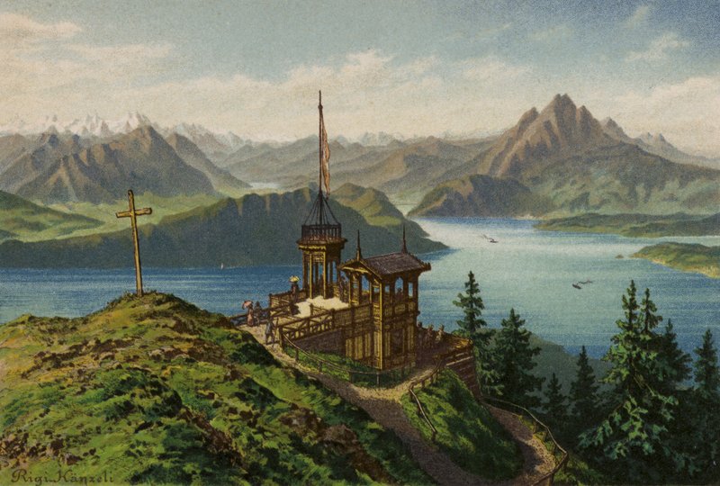 Meer van Luzern: Rigi-Kanzeli door European School