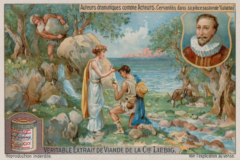 Miguel de Cervantes in La Galatea door European School