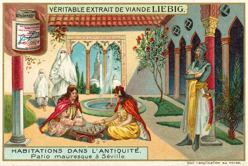Moors patio in Sevilla door European School