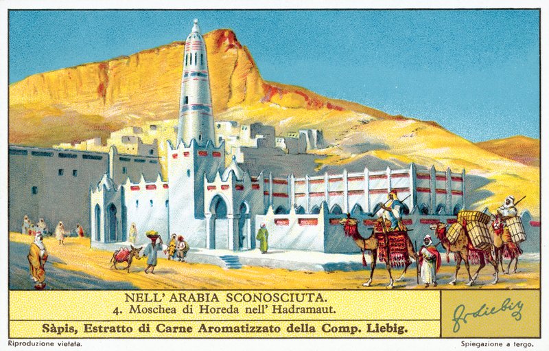 Moskee van Horeda in Hadhramaut door European School