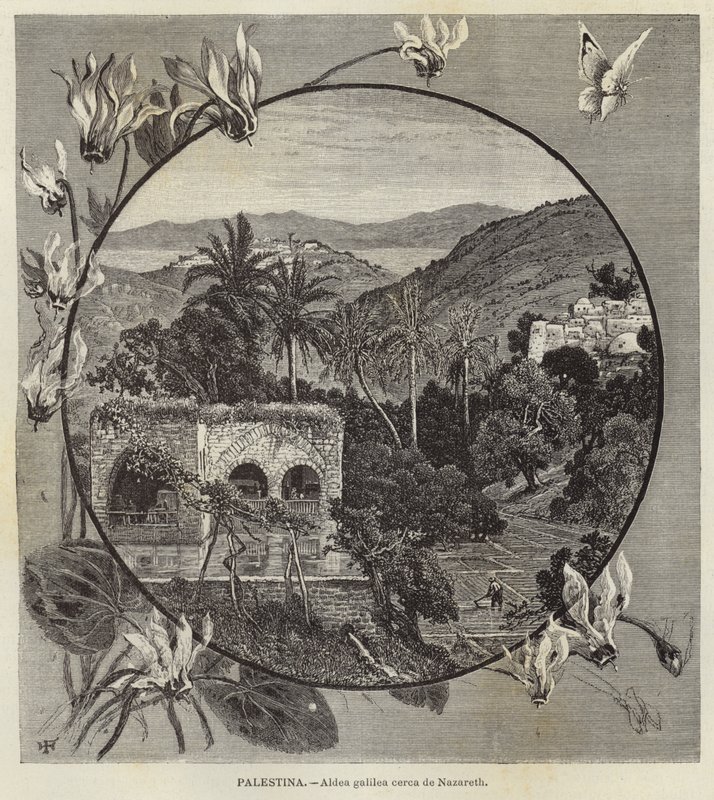 Palestina, Galilese dorp nabij Nazareth door European School
