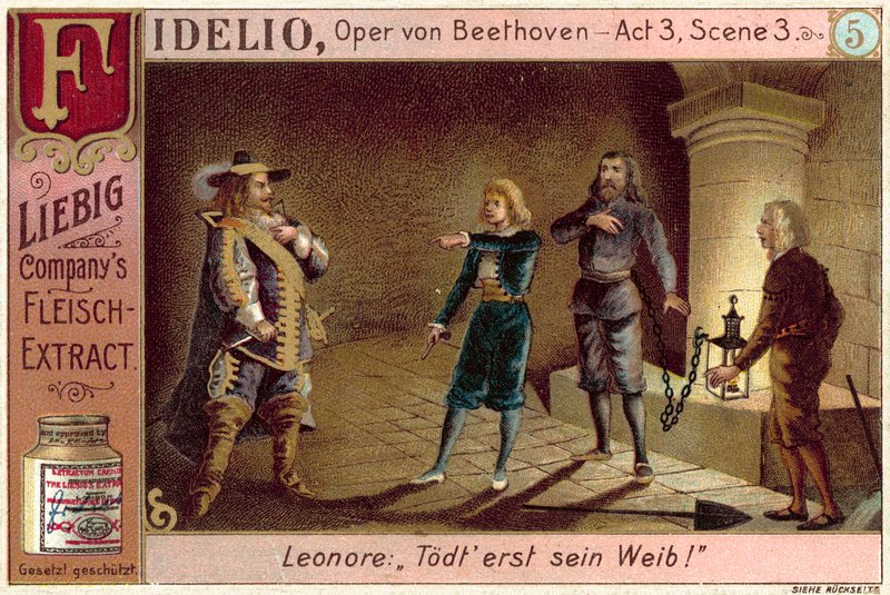 Scène uit Beethovens opera Fidelio door European School