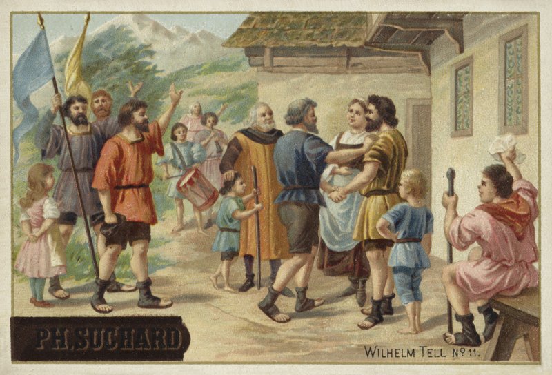 Scène uit Wilhelm Tell door European School