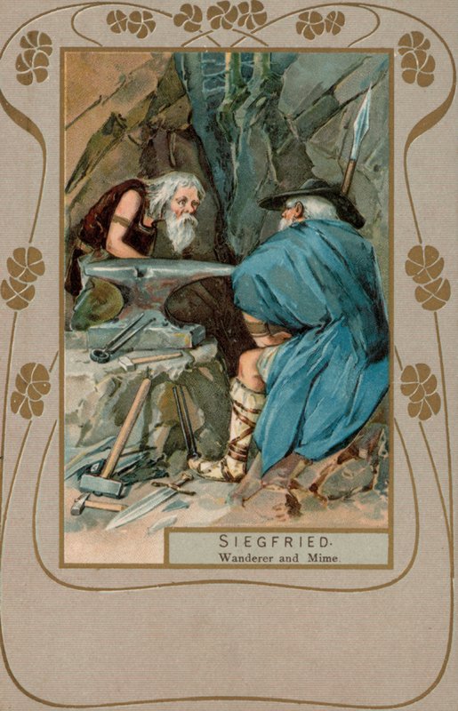 Siegfried, Wanderer en Mime door European School