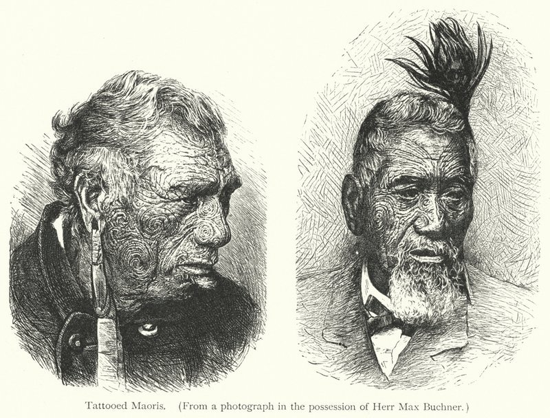 Getatoeëerde Maori