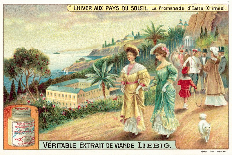 De promenade in Jalta, Krim door European School