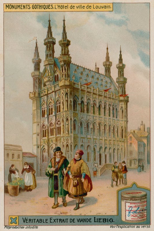 Stadhuis van Leuven in België door European School