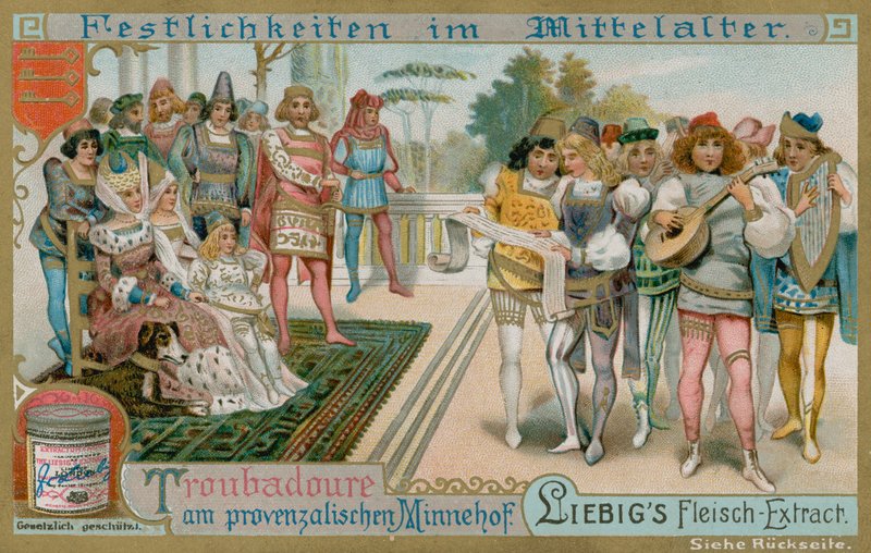 Troubadours in Minnehof door European School