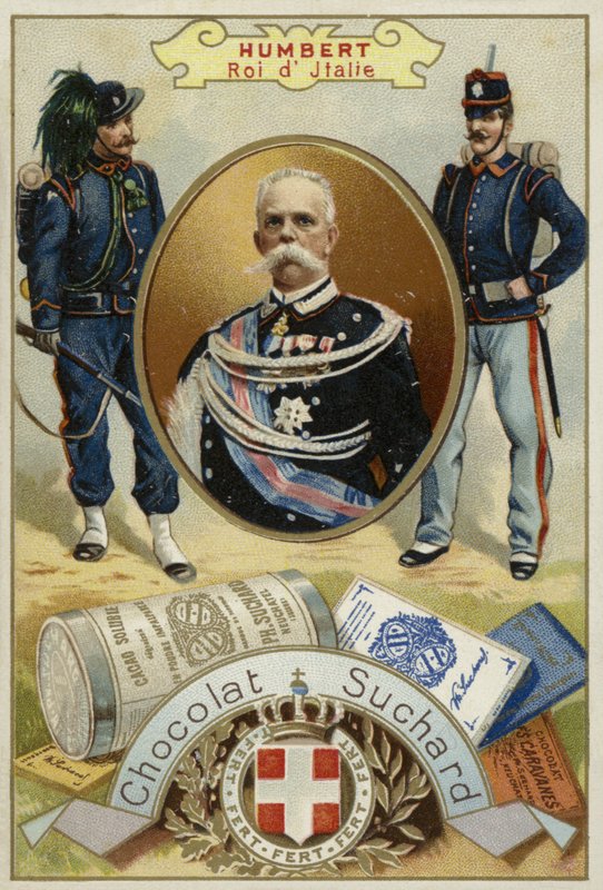 Umberto I, Koning van Italië door European School