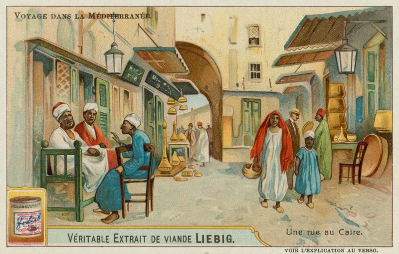Uitzicht op een Straat in Caïro door European School
