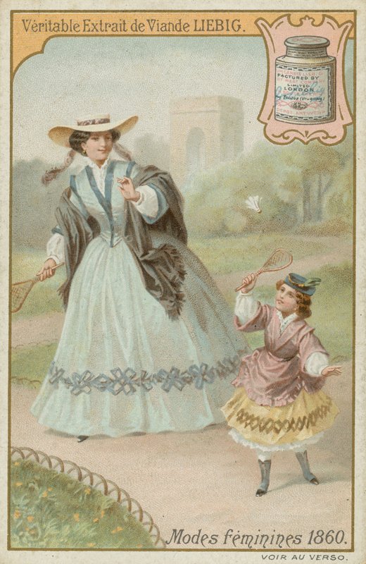 Vrouwen in 1860 door European School