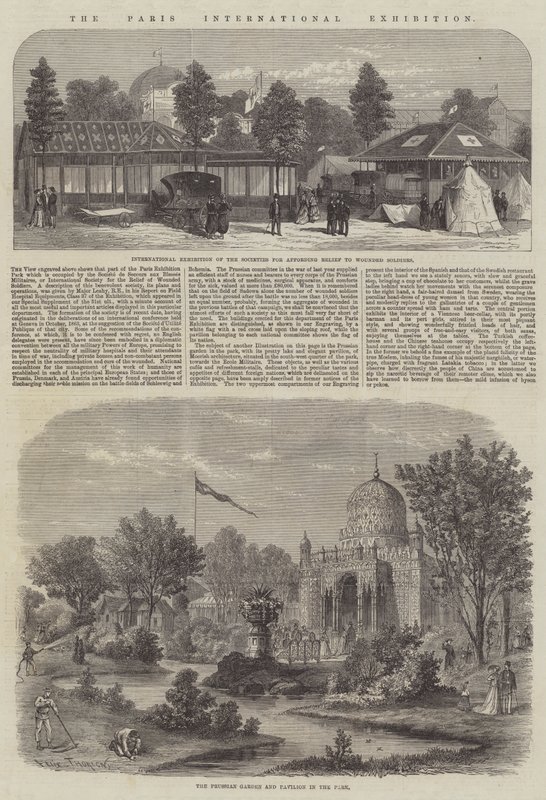 De Internationale Tentoonstelling van Parijs door Felix Thorigny