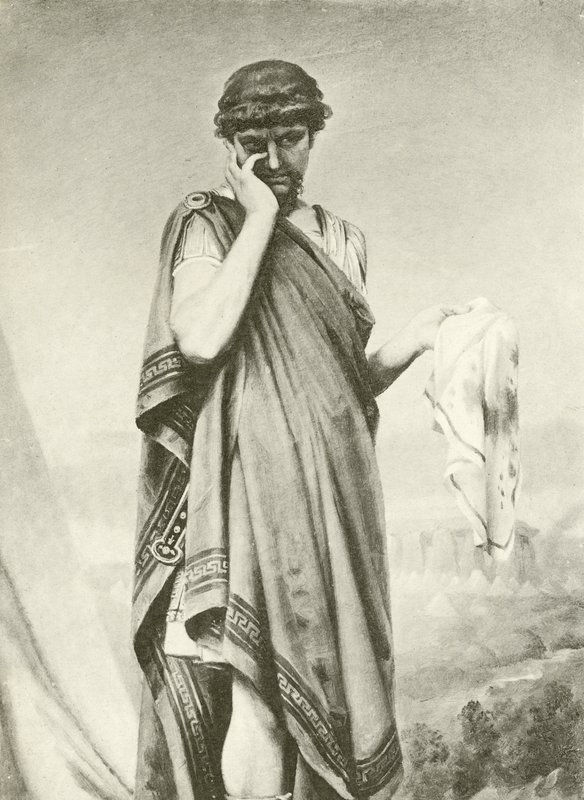 Cymbeline. Act V-Scene I (gravure) door Felix Octavius Carr Darley