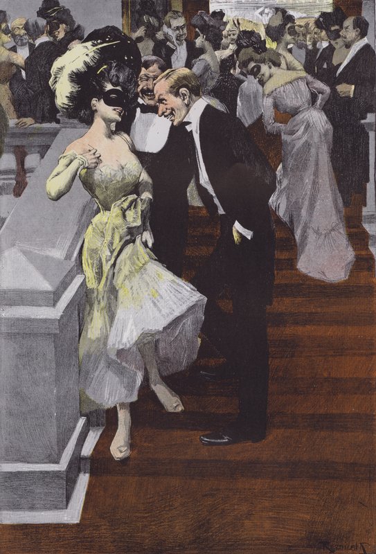 Bal Pare door Ferdinand von Reznicek