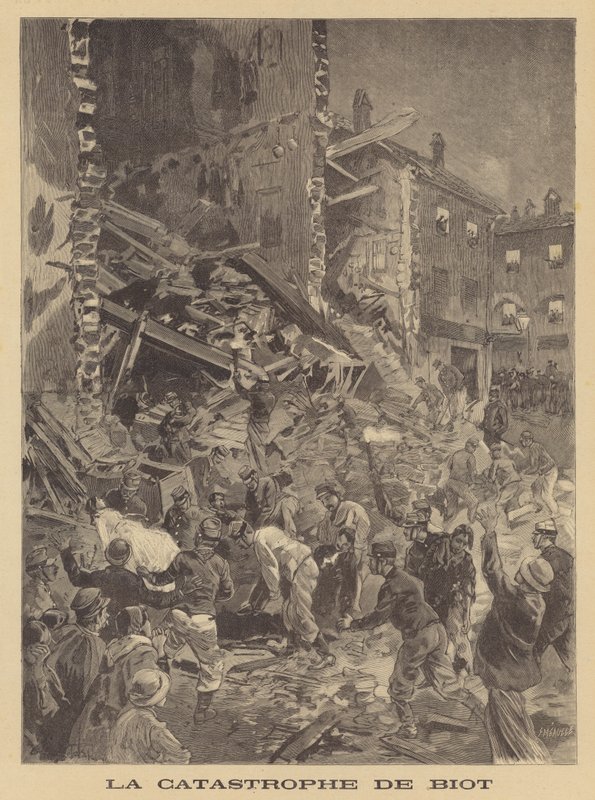Ramp in Biot, Provence door Fortune Louis Meaulle