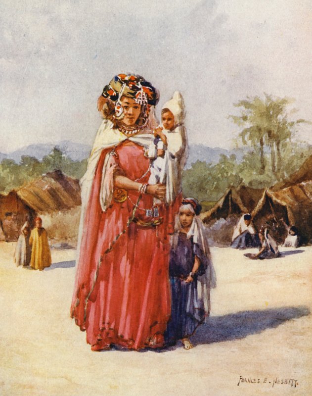 Een vrouw uit Biskra door Frances Nesbitt