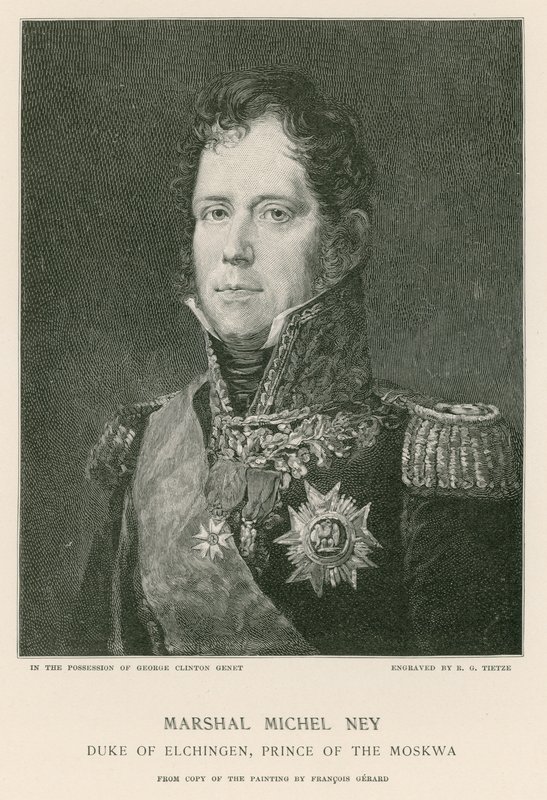 Maarschalk Michel Ney door Francois Pascal Simon Gerard