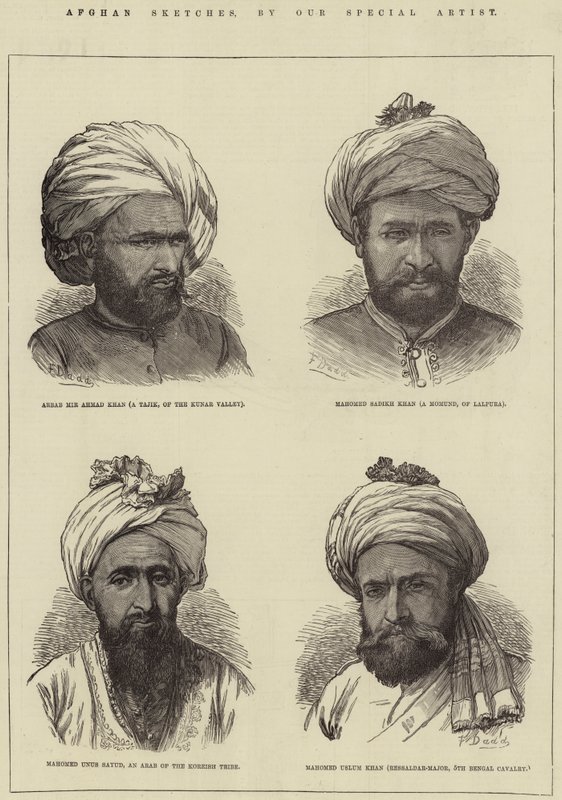 Afghaanse Schetsen door Frank Dadd