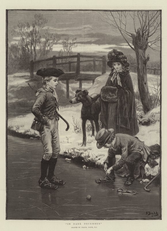 In Donkere December door Frank Dadd