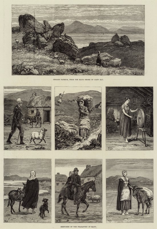 Schetsen in Mayo door Frank Dadd