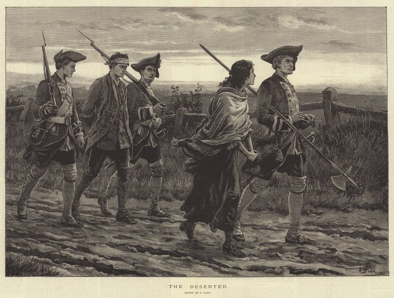 De deserteur door Frank Dadd