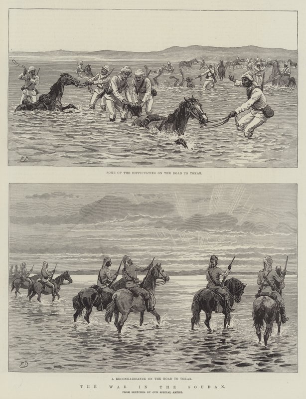 De oorlog in Soedan door Frank Dadd