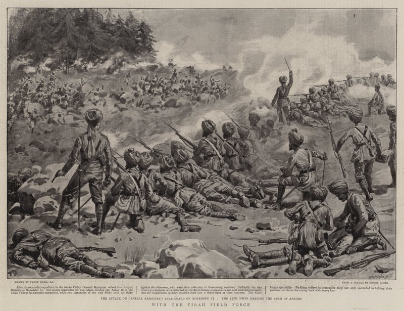 Met de Tirah Field Force door Frank Dadd