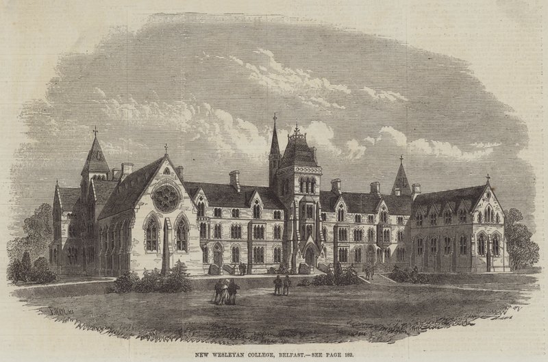 Nieuw Wesleyan College, Belfast door Frank Watkins
