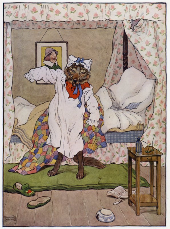 Roodkapje door Frank Adams