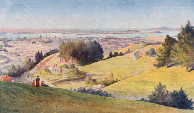 Nieuw-Zeeland: Auckland door Frank H Wright