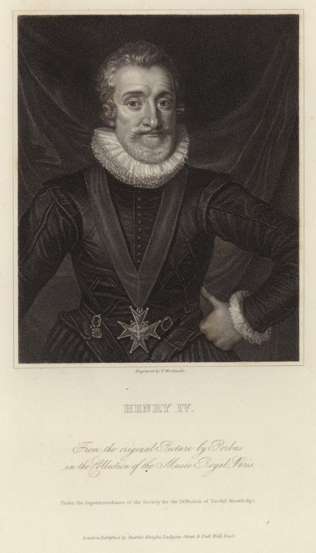 Hendrik IV, Koning van Frankrijk door Frans II Pourbus