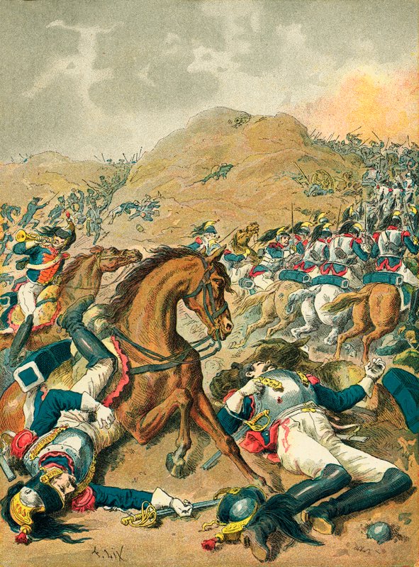 De slag om Moskou door Frederic Theodore Lix