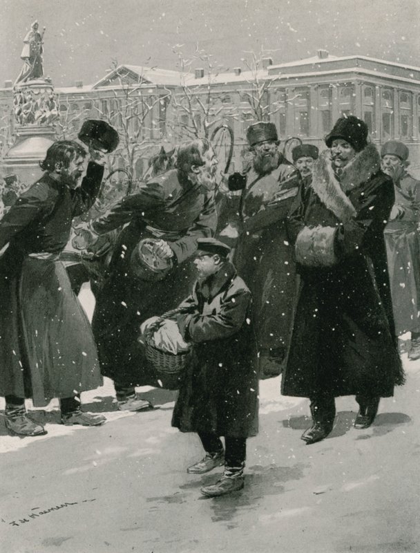 Koetsiers van Nevsky Prospect door Frederic de Haenen