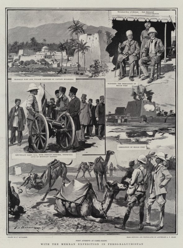 Met de Mekran-expeditie in Perso-Balochistan door Frederic de Haenen