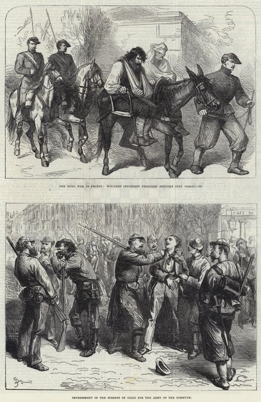 Parijse Commune door Frederick Barnard