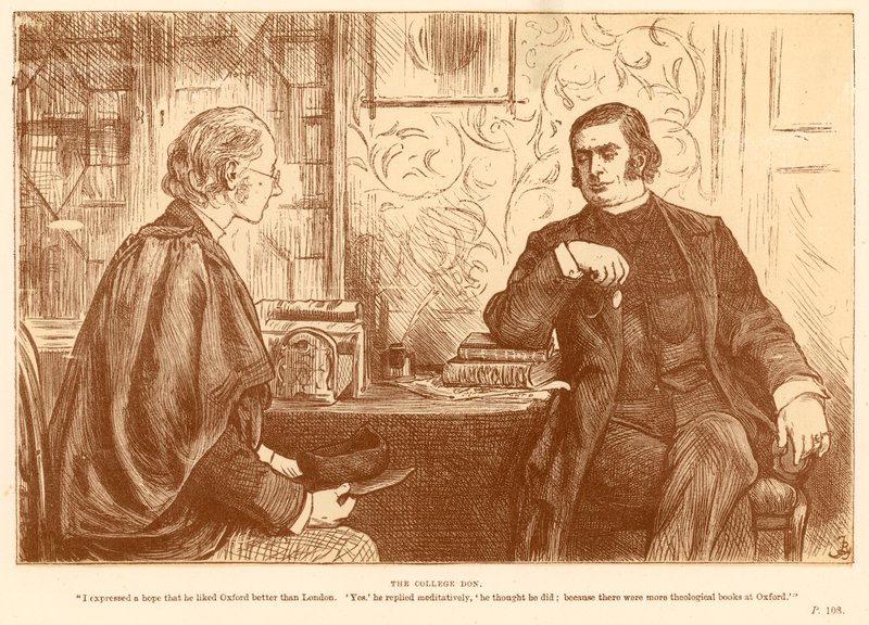 De universiteitsdocent door Frederick Barnard