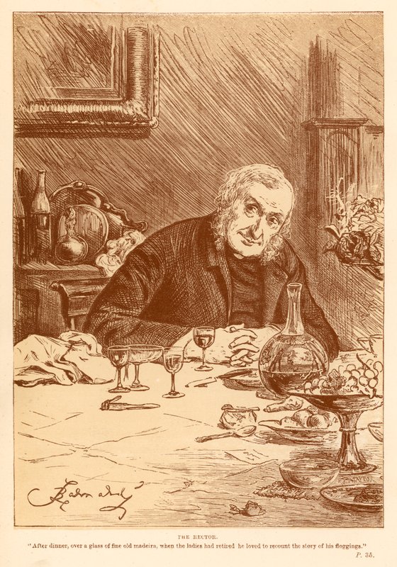 De Rector door Frederick Barnard
