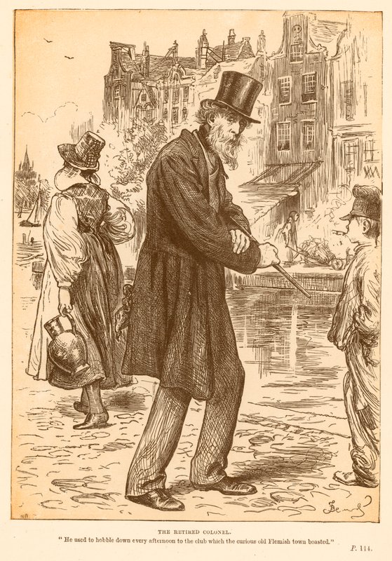 De gepensioneerde kolonel door Frederick Barnard