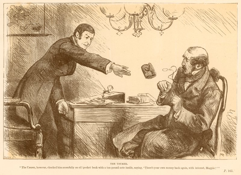 De woekeraar door Frederick Barnard