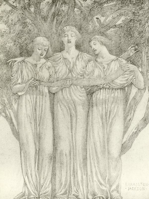De Feeën door Frederick Hamilton Jackson