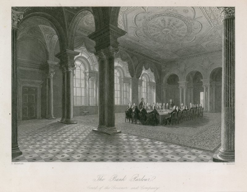 Bank of England, Salon door Frederick Mackenzie