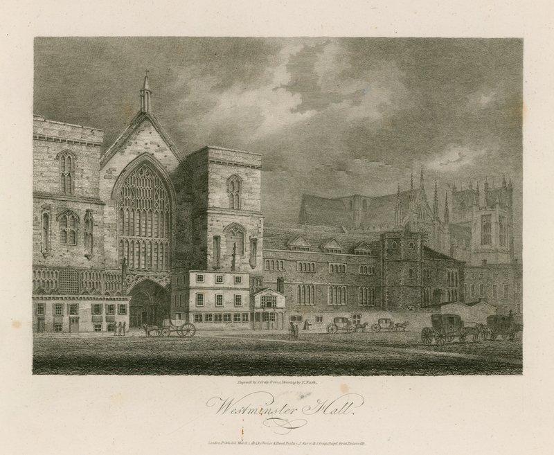Westminster Hall door Frederick Nash