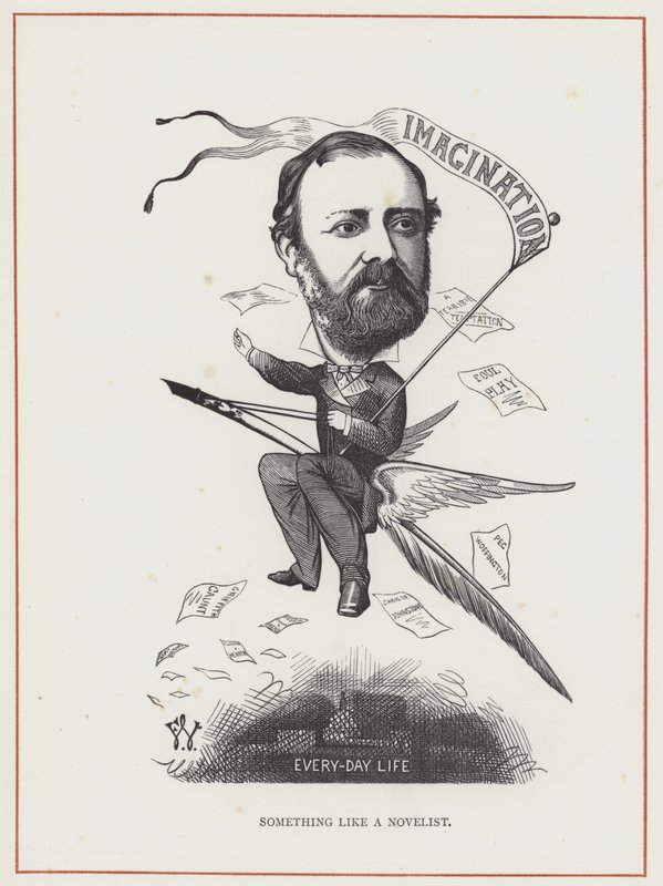 Charles Reade door Frederick Waddy